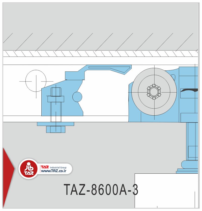 طرح اندیشان زمان ( طاز ) - درب اتوماتیک- لولایی 