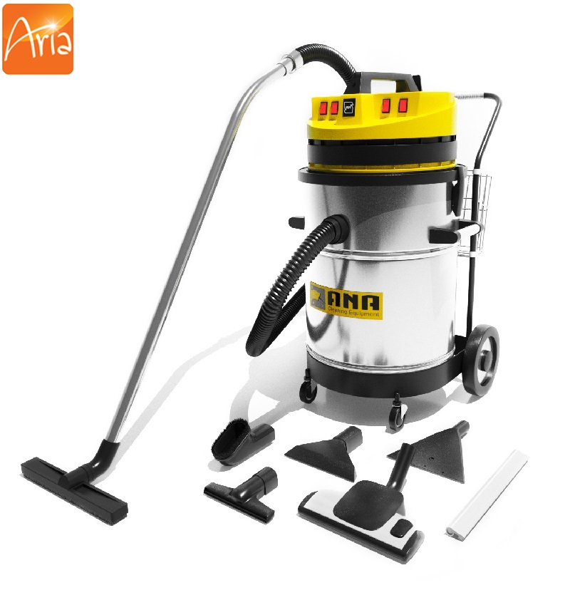 جاروبرقی صنعتی سه موتوره اتوماتیک