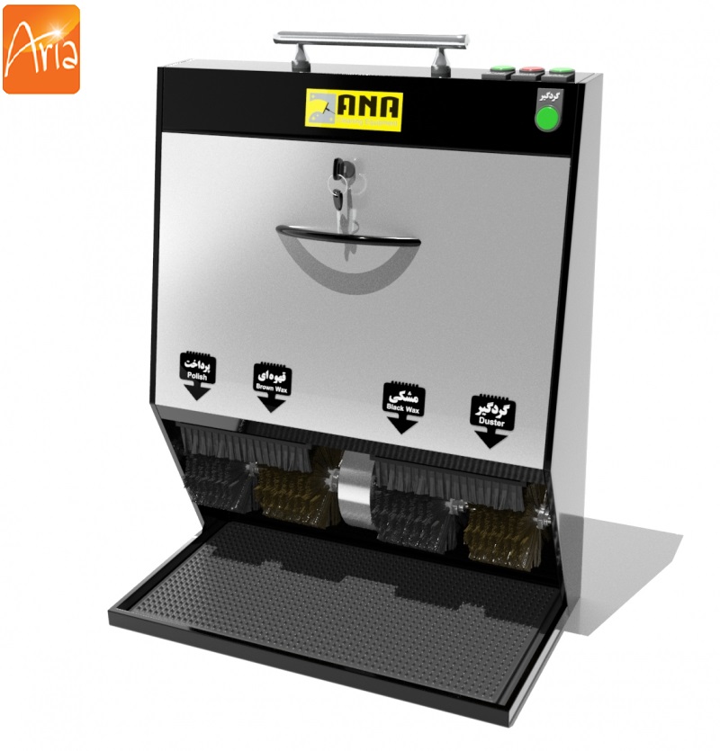 دستگاه واکس زن کفش اداری auto waxer آنا – کد SH42