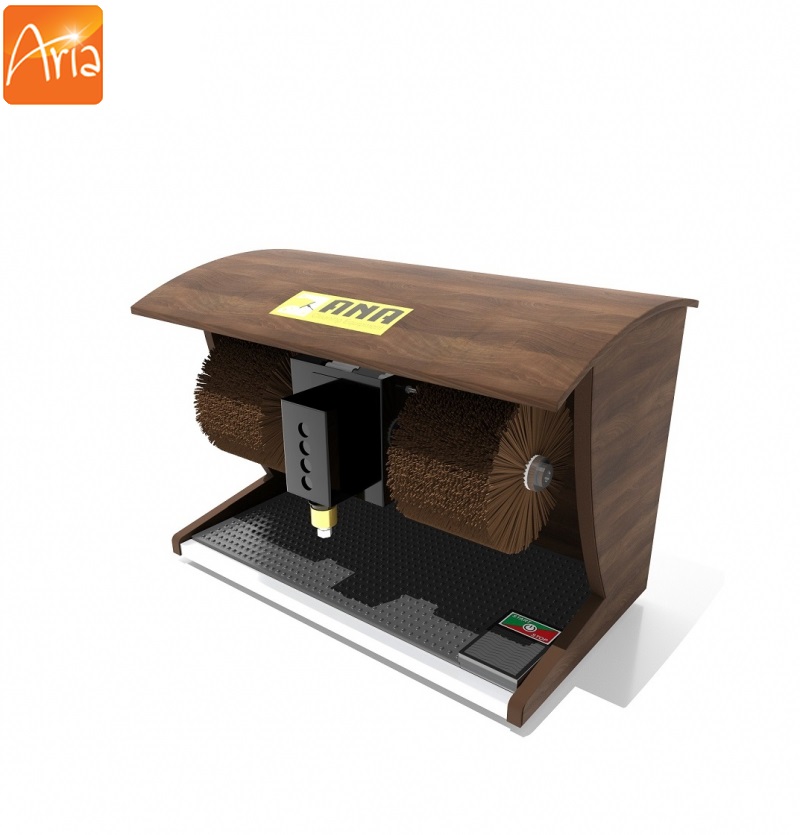 دستگاه واکس کفش خانگی مدل چوبی