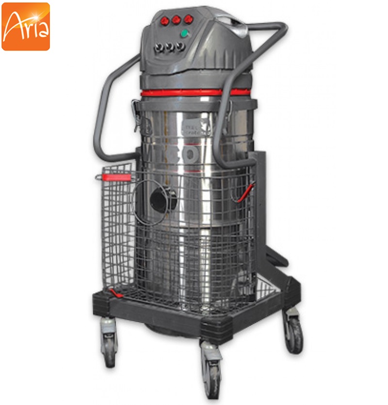 جارو برقی صنعتی 90 لیتری آب و خاک