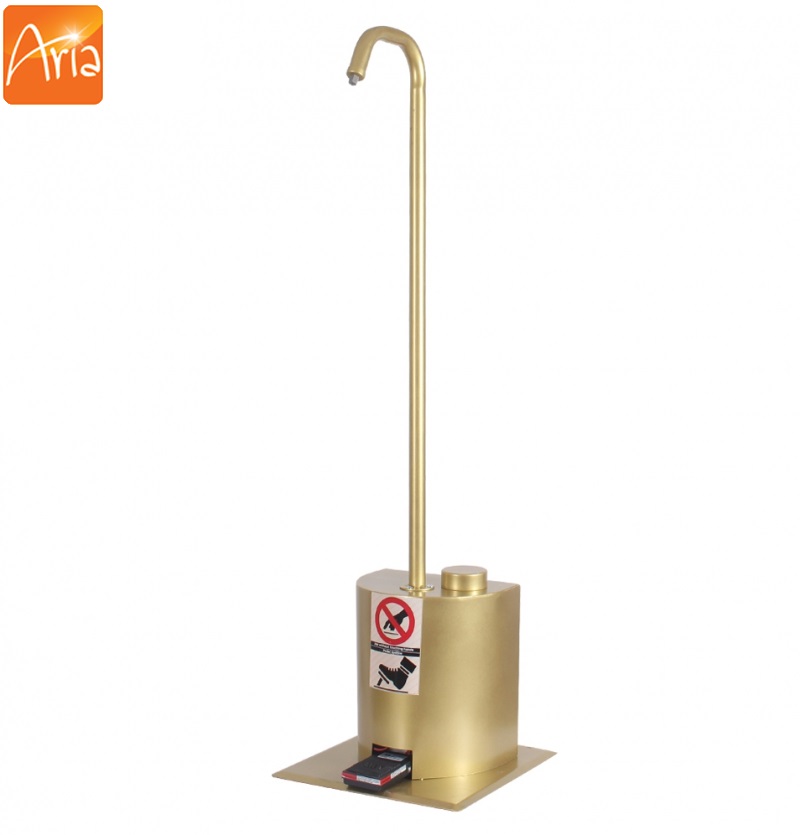 دستگاه ضد عفونی کننده پدالی طلایی