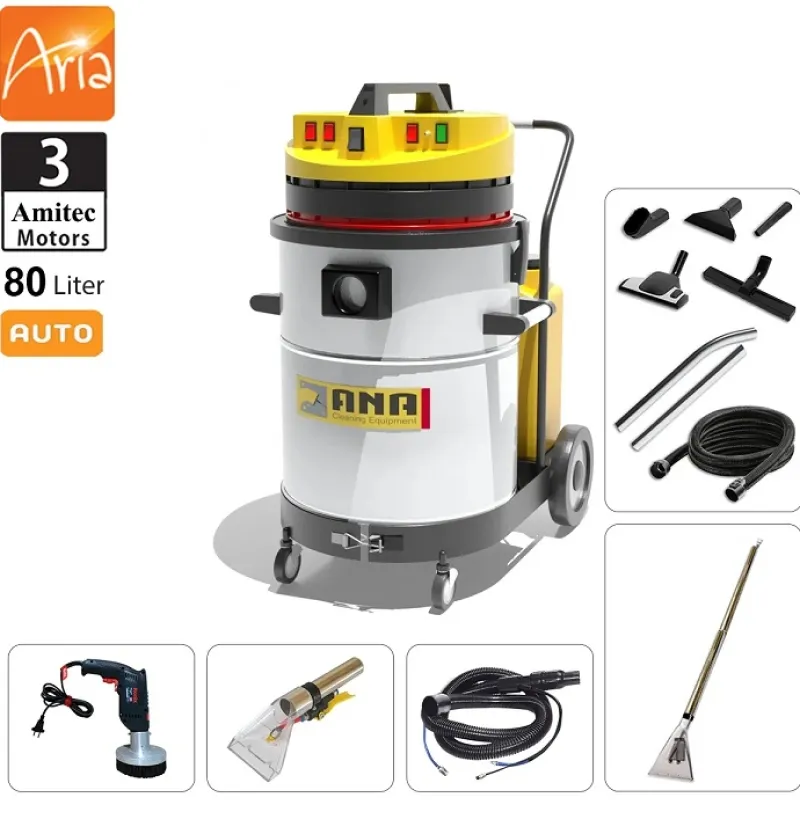 دستگاه مبل شویی و موکت شوی صنعتی سه موتوره ASC83 eco Full
