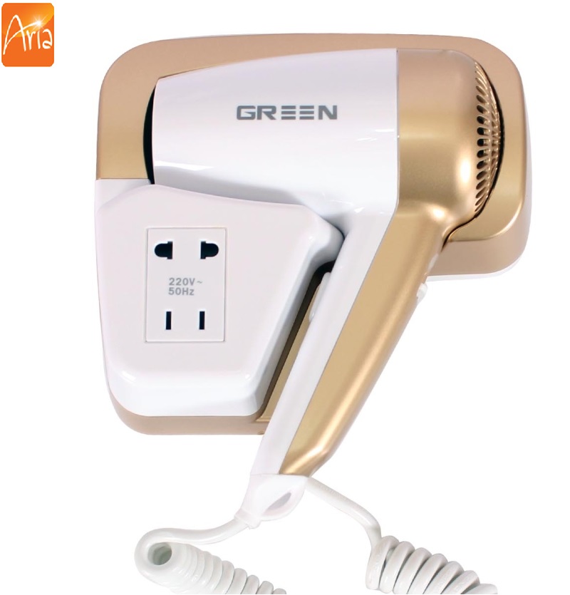 سشوار دیواری طلایی G26