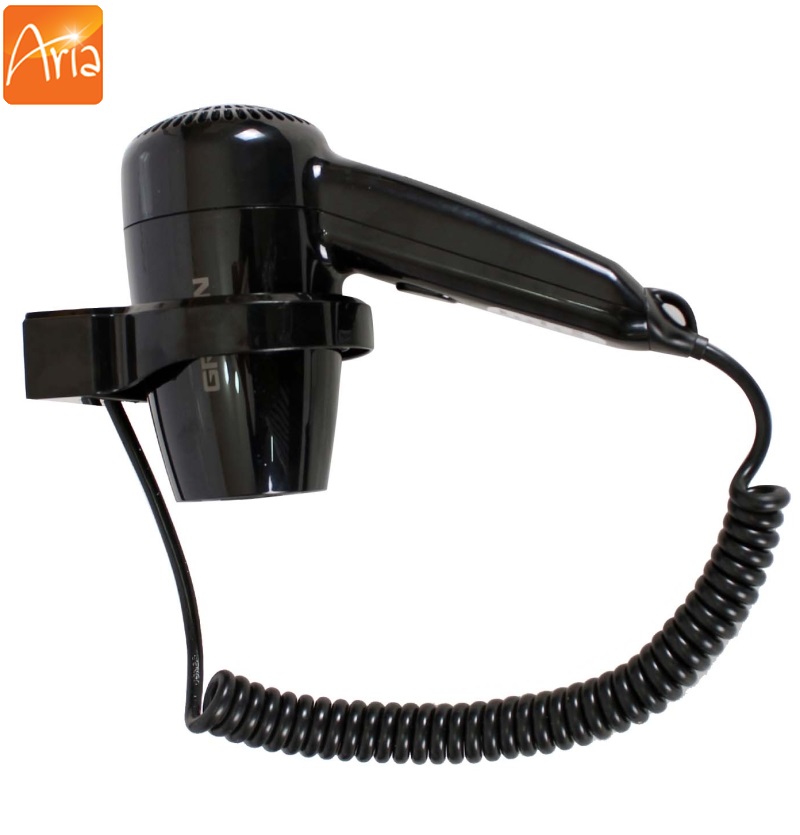 سشوار دیواری هتلی C17 GREEN - مشکی