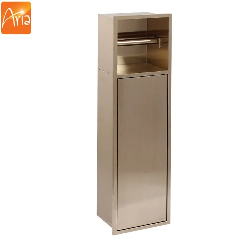 مخزن توکار چندکاره رول دستمال G540-طلایی