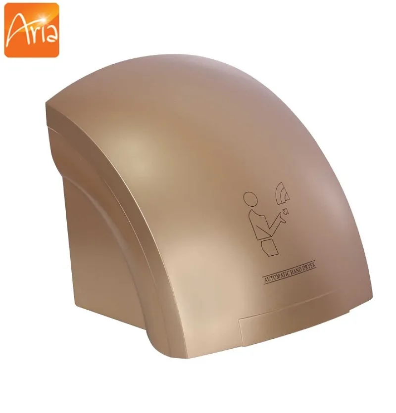 دست خشک کن بدنه پلاستیکی - طلایی مات