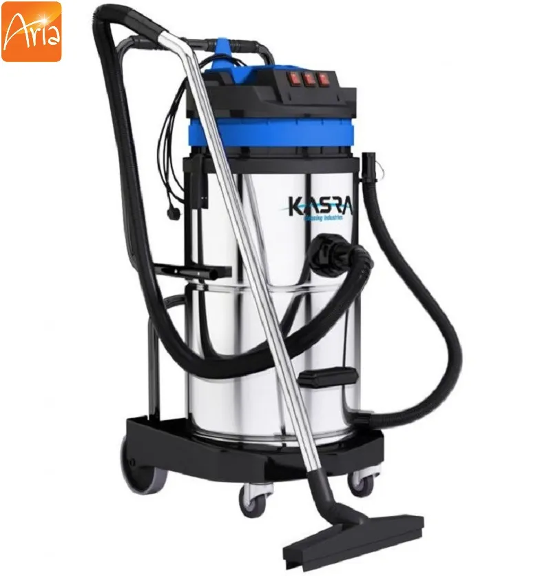 جاروبرقی صنعتی 3 موتور آب و خاک اتومات کسری مدل پاندا